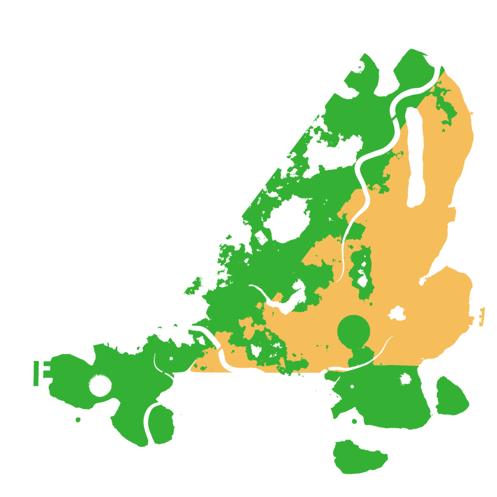 Biome Rust Map: Procedural Map, Size: 4000, Seed: 84646364