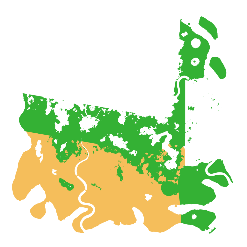 Biome Rust Map: Procedural Map, Size: 4500, Seed: 1452945900
