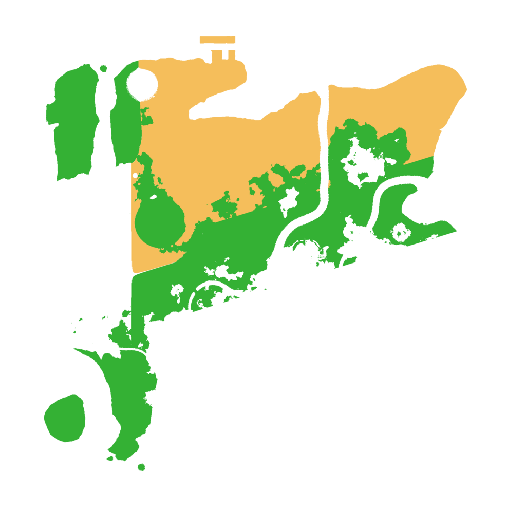 Biome Rust Map: Procedural Map, Size: 3000, Seed: 1527110260