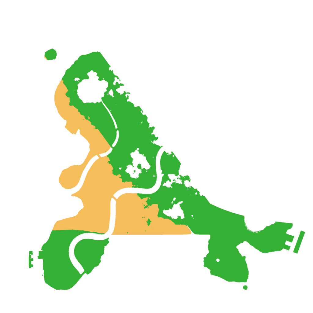 Biome Rust Map: Procedural Map, Size: 2750, Seed: 7517