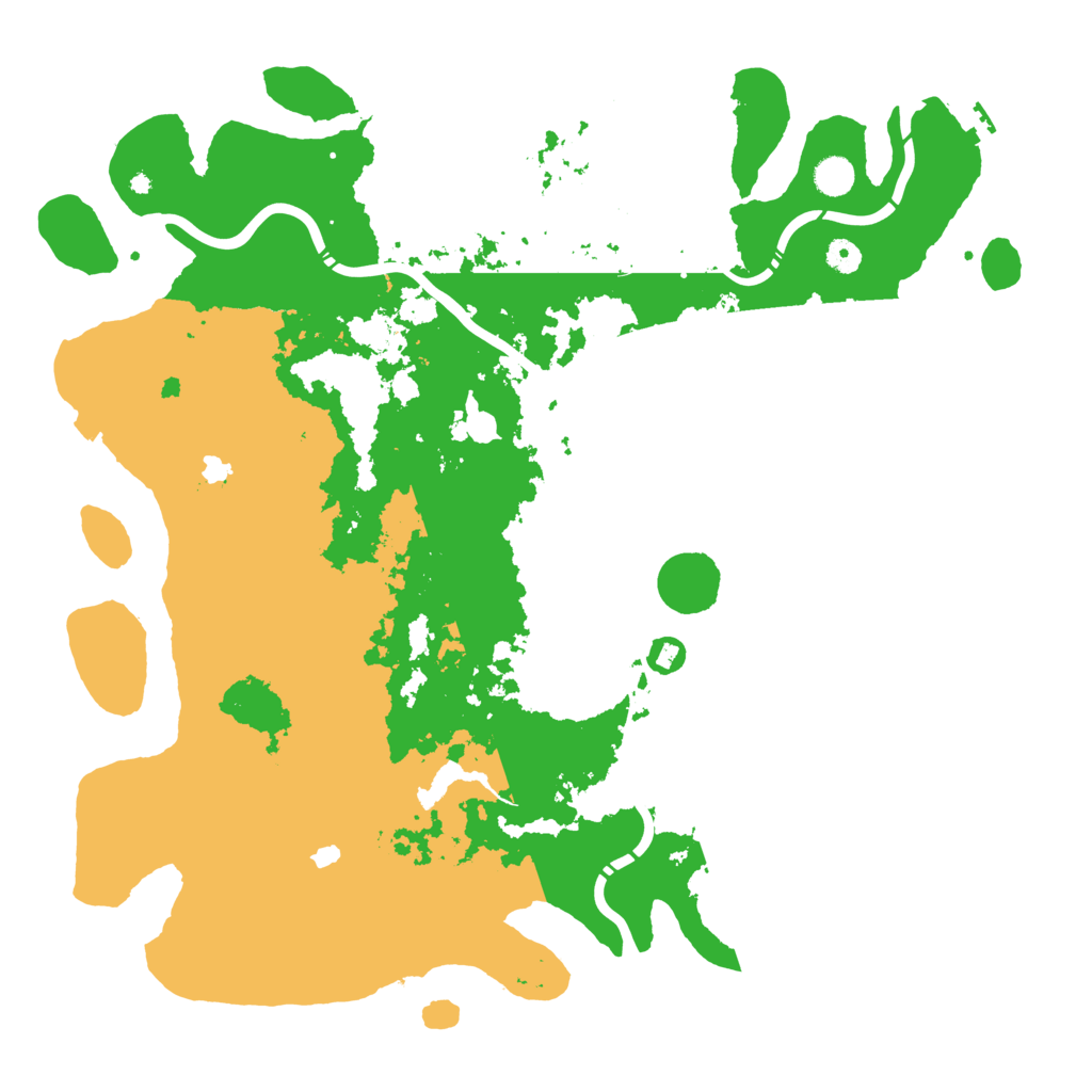 Biome Rust Map: Procedural Map, Size: 4800, Seed: 1597263202