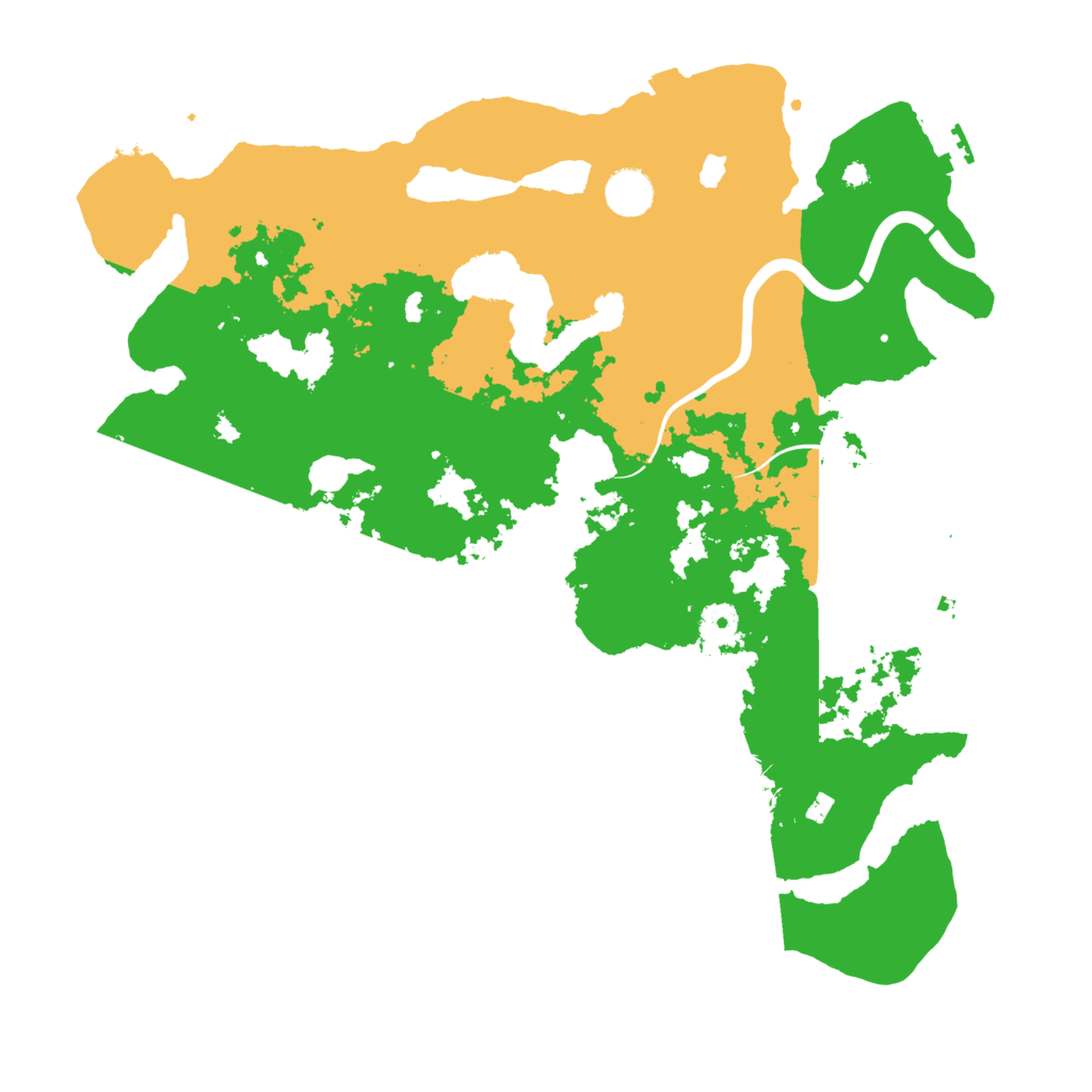 Biome Rust Map: Procedural Map, Size: 4000, Seed: 1548216499