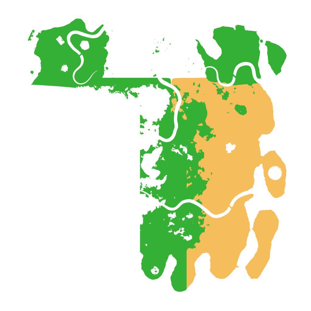 Biome Rust Map: Procedural Map, Size: 4000, Seed: 345212739