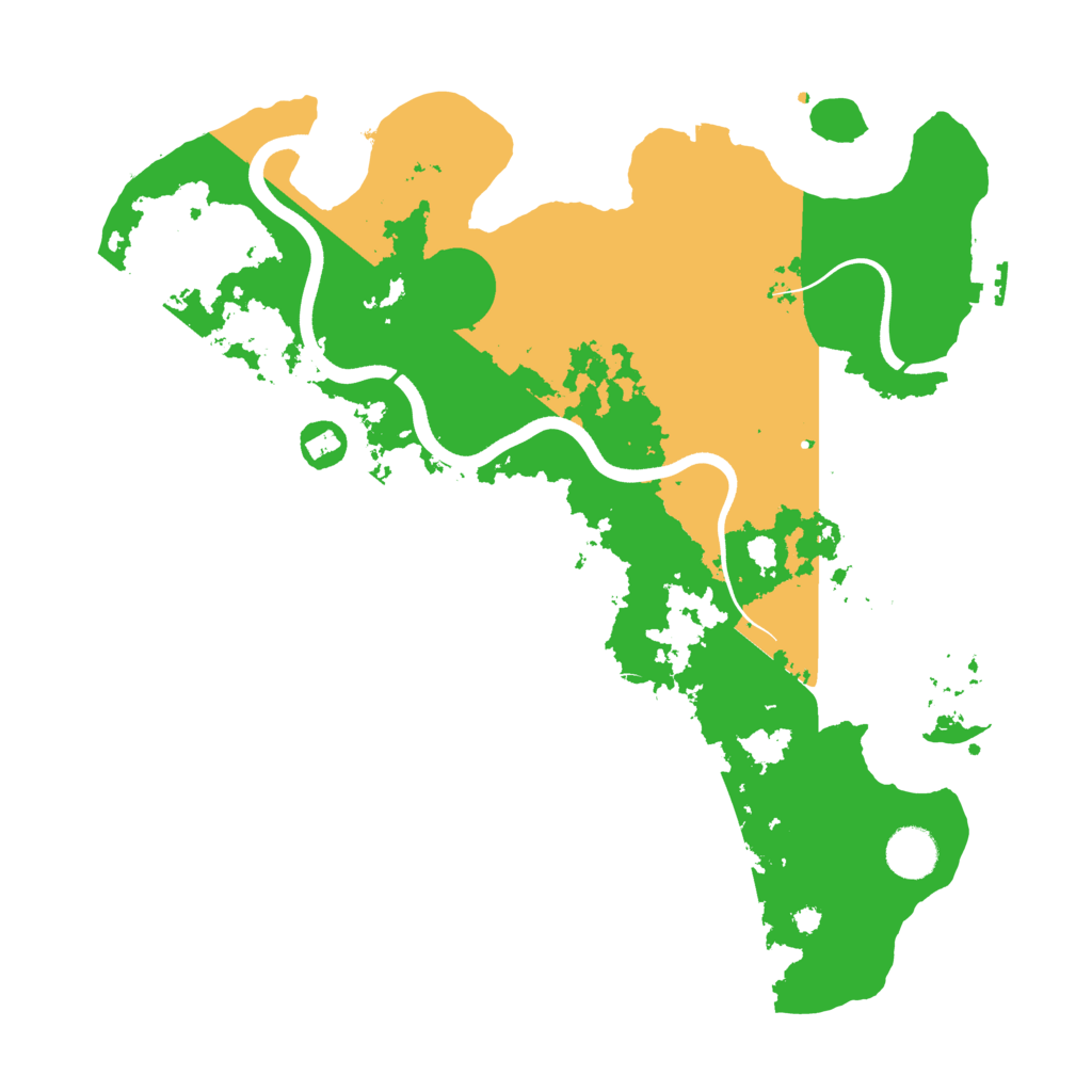 Biome Rust Map: Procedural Map, Size: 3744, Seed: 981567608