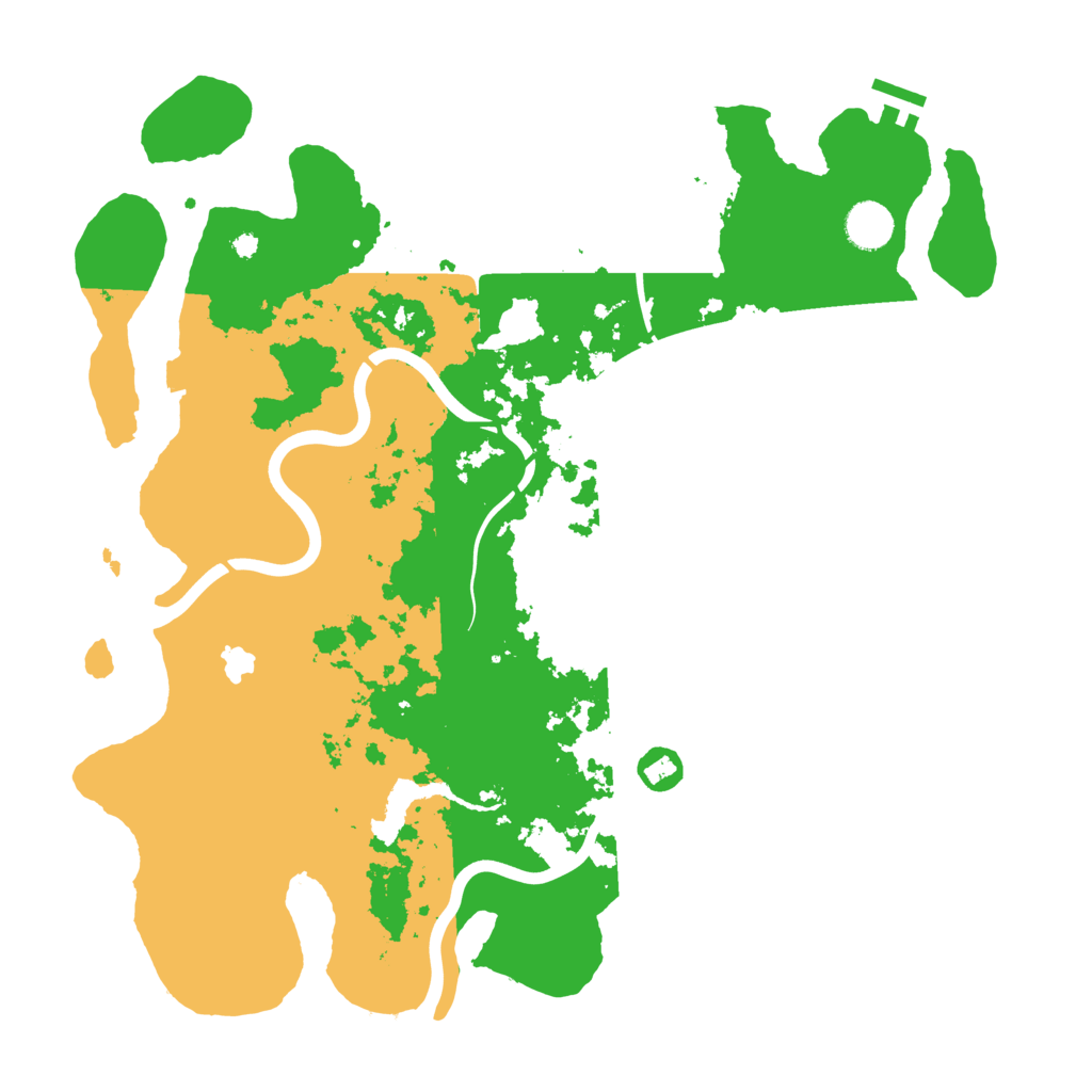 Biome Rust Map: Procedural Map, Size: 4000, Seed: 455727029