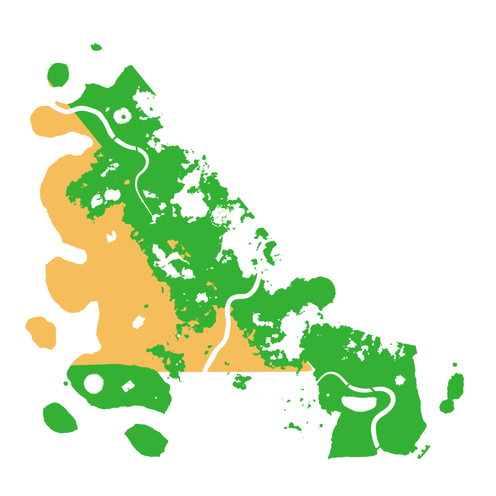 Biome Rust Map: Procedural Map, Size: 4500, Seed: 88964136