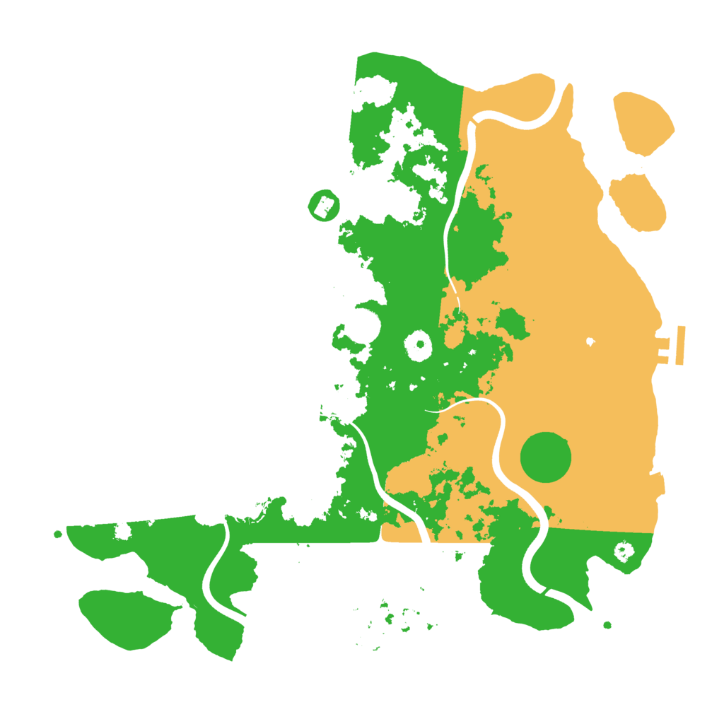 Biome Rust Map: Procedural Map, Size: 3750, Seed: 1535276203
