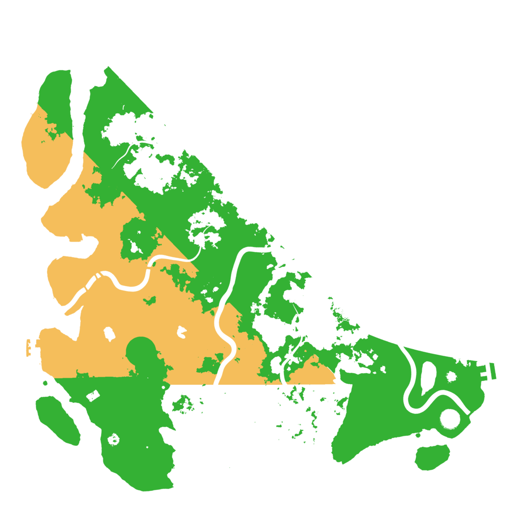 Biome Rust Map: Procedural Map, Size: 4500, Seed: 1132583948