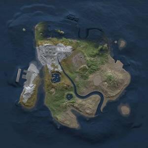 Thumbnail Rust Map: Procedural Map, Size: 2245, Seed: 1621659530, 6 Monuments