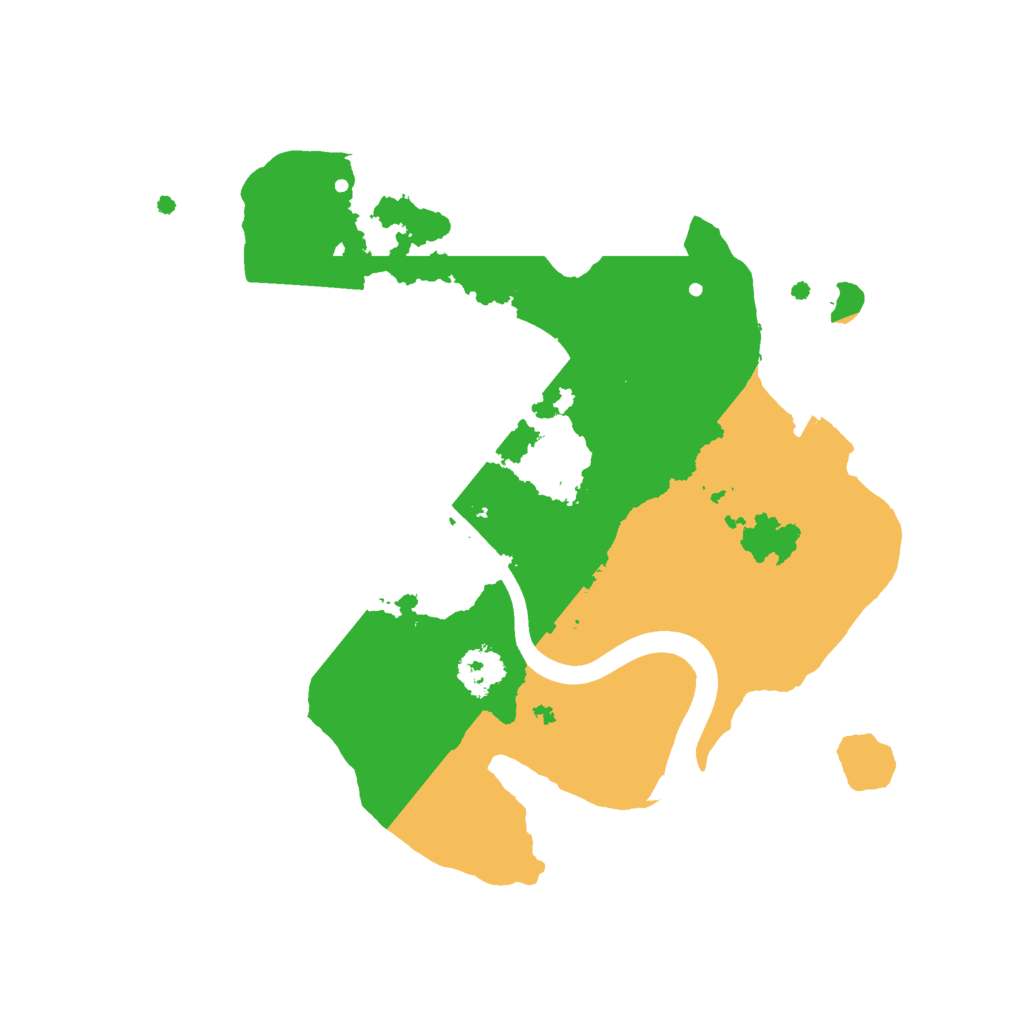Biome Rust Map: Procedural Map, Size: 2245, Seed: 1621659530
