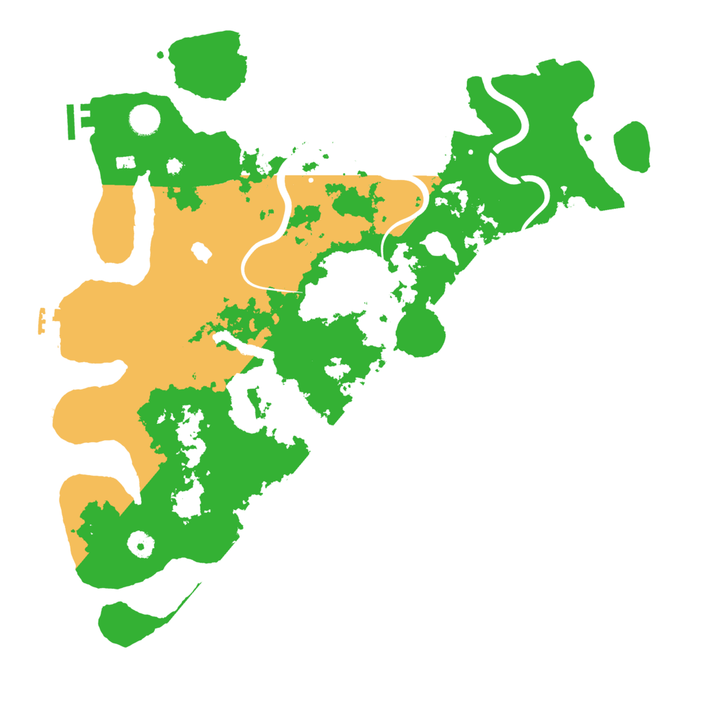 Biome Rust Map: Procedural Map, Size: 4000, Seed: 1238490