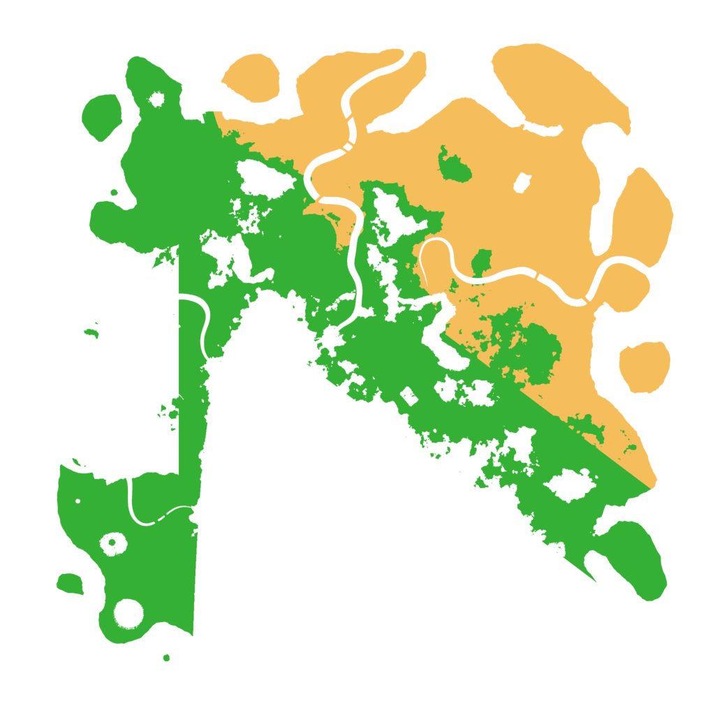 Biome Rust Map: Procedural Map, Size: 4250, Seed: 4516434