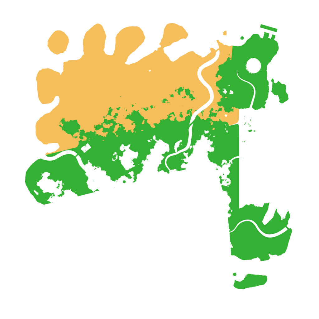 Biome Rust Map: Procedural Map, Size: 3750, Seed: 603280144