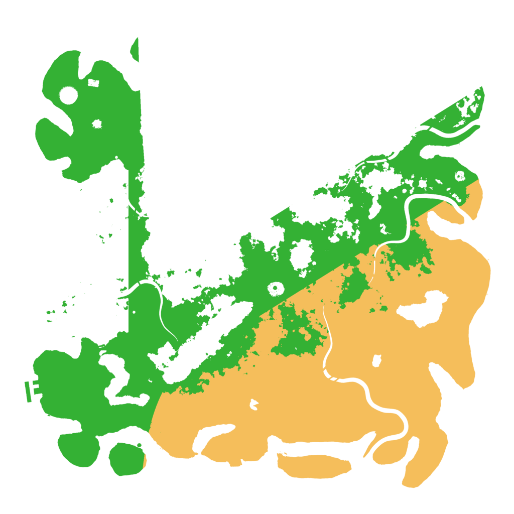 Biome Rust Map: Procedural Map, Size: 5000, Seed: 31892251