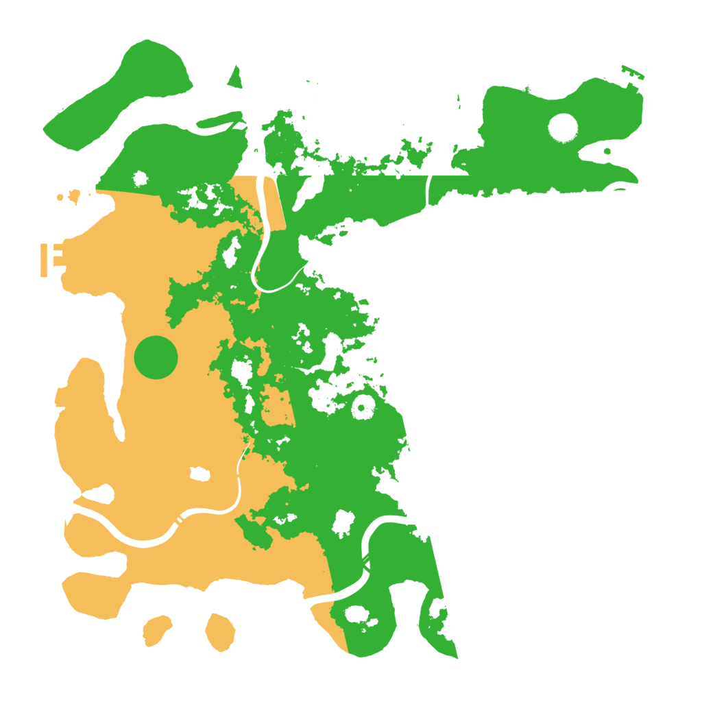 Biome Rust Map: Procedural Map, Size: 4250, Seed: 235350424