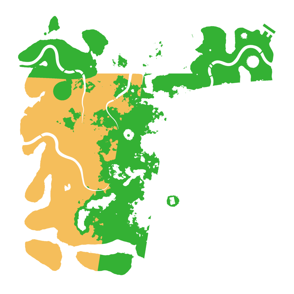 Biome Rust Map: Procedural Map, Size: 4250, Seed: 53688628