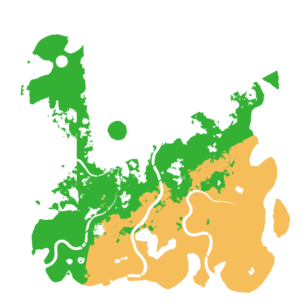 Biome Rust Map: Procedural Map, Size: 4500, Seed: 1155028722