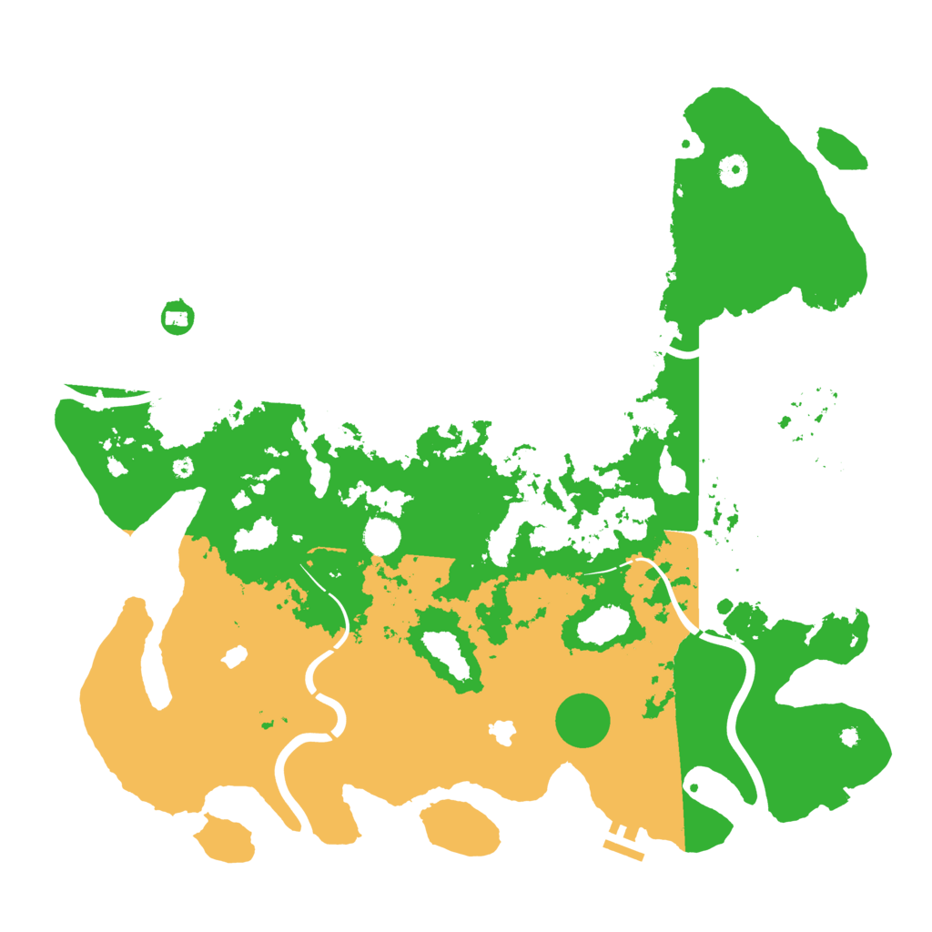 Biome Rust Map: Procedural Map, Size: 4500, Seed: 617966838
