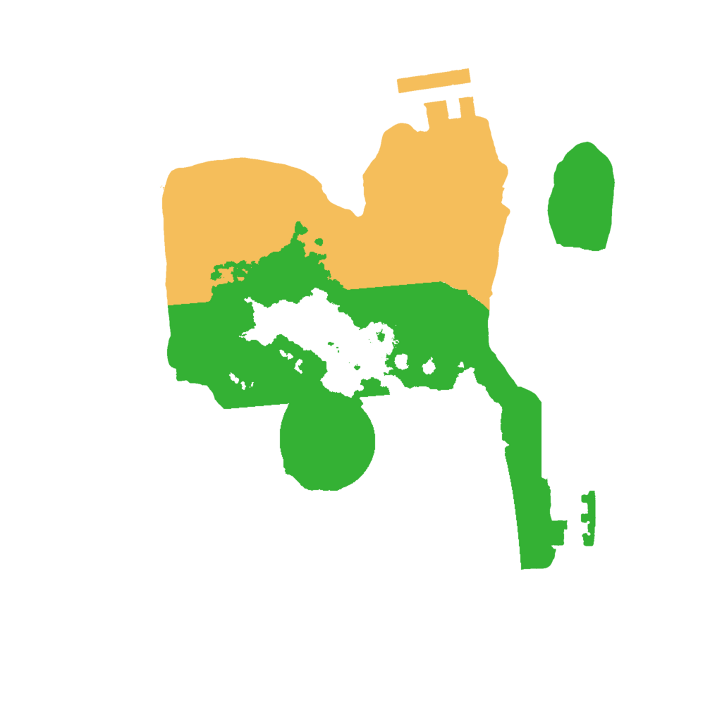 Biome Rust Map: Procedural Map, Size: 2000, Seed: 959050360