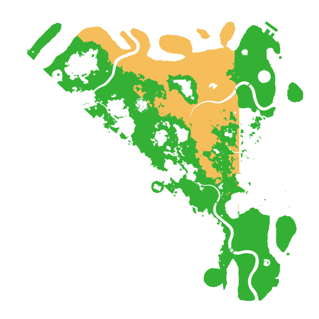 Biome Rust Map: Procedural Map, Size: 4500, Seed: 1757475644