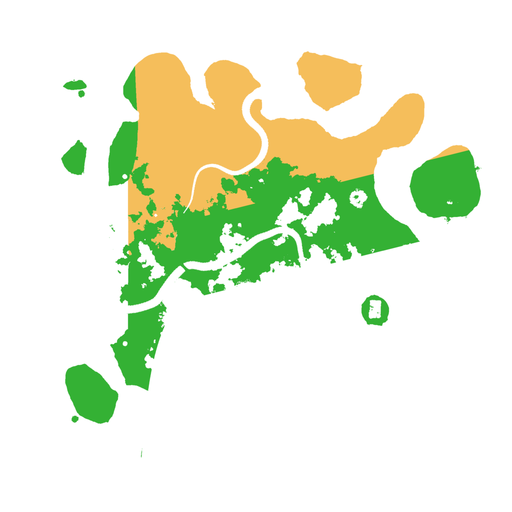 Biome Rust Map: Procedural Map, Size: 3000, Seed: 234653594