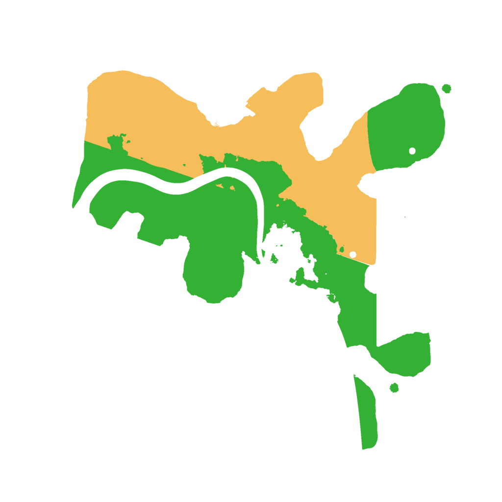 Biome Rust Map: Procedural Map, Size: 2200, Seed: 273784180