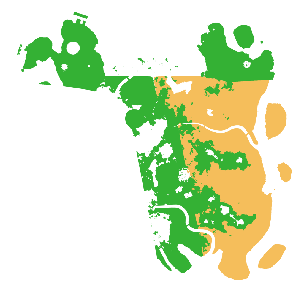 Biome Rust Map: Procedural Map, Size: 4250, Seed: 314285225