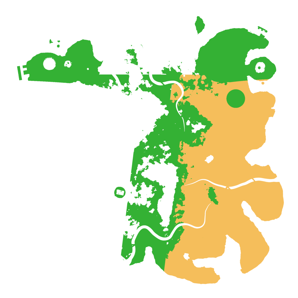 Biome Rust Map: Procedural Map, Size: 4250, Seed: 123306404