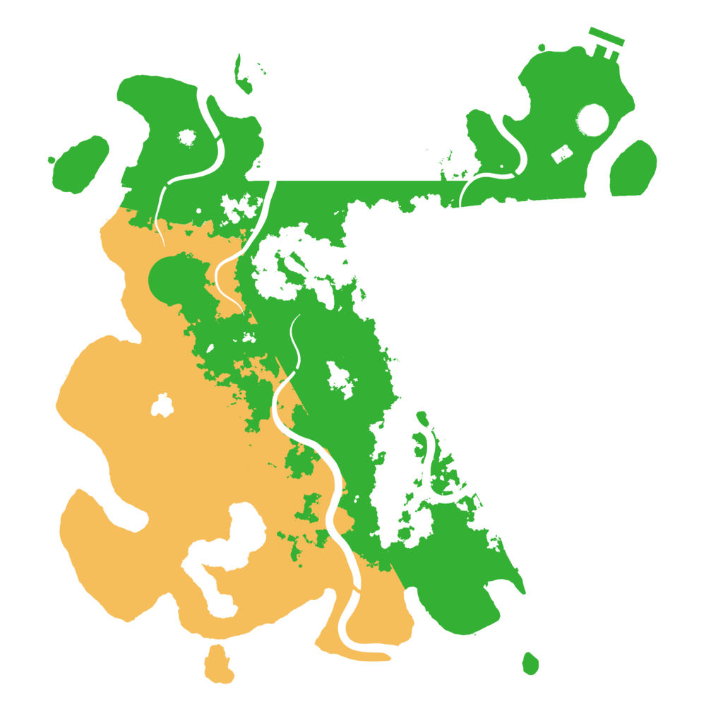 Biome Rust Map: Procedural Map, Size: 4000, Seed: 1153324941