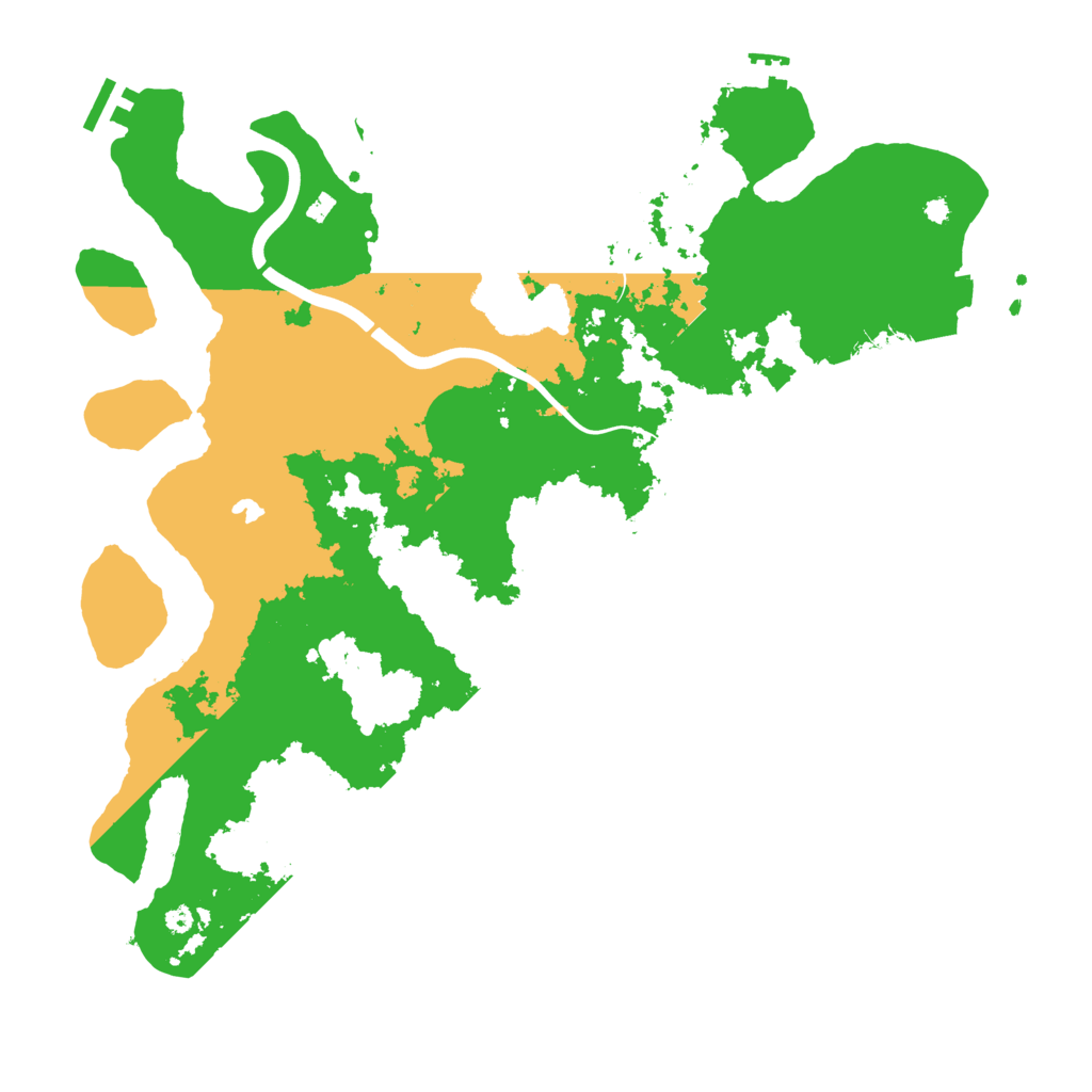 Biome Rust Map: Procedural Map, Size: 4000, Seed: 371826075
