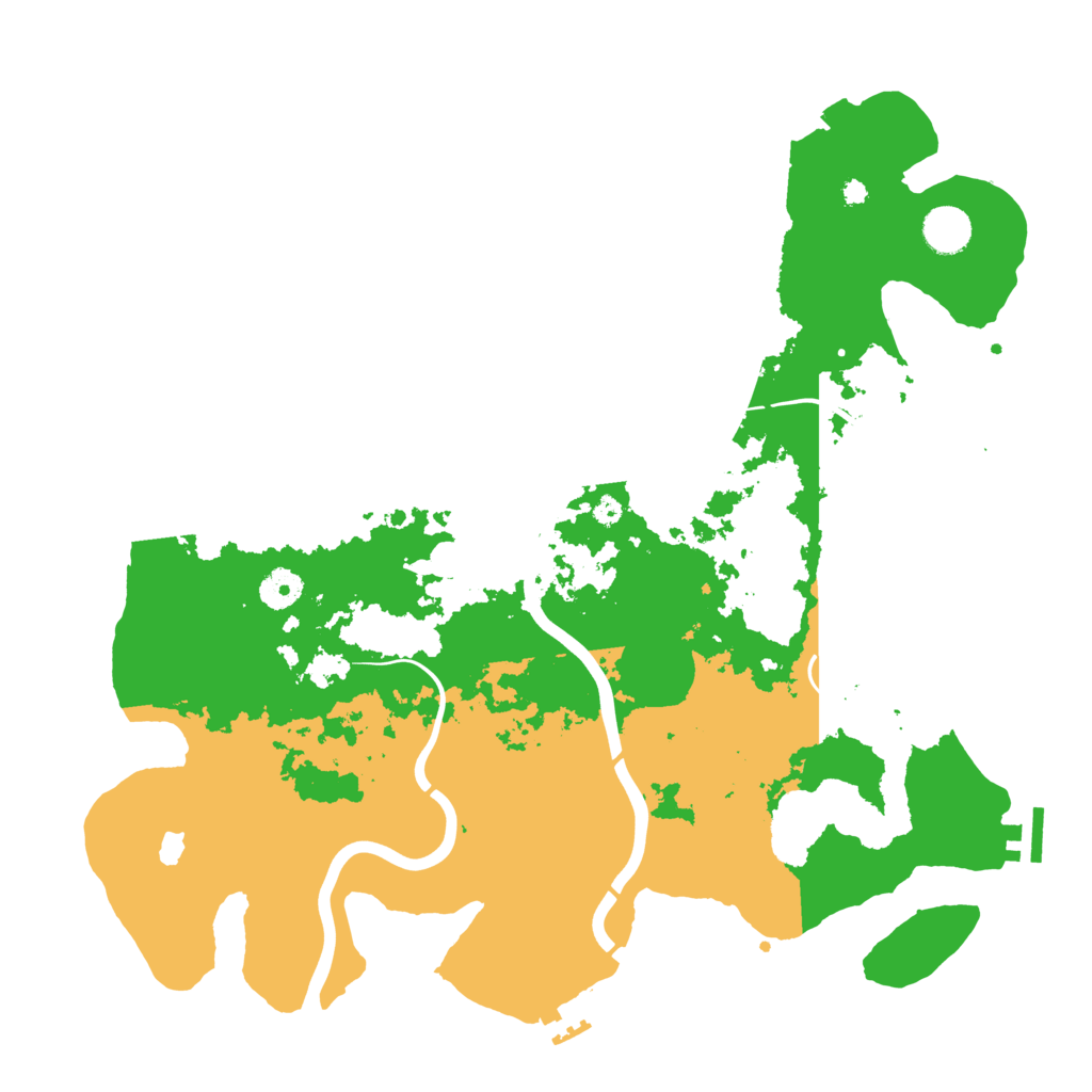 Biome Rust Map: Procedural Map, Size: 4000, Seed: 1349489126