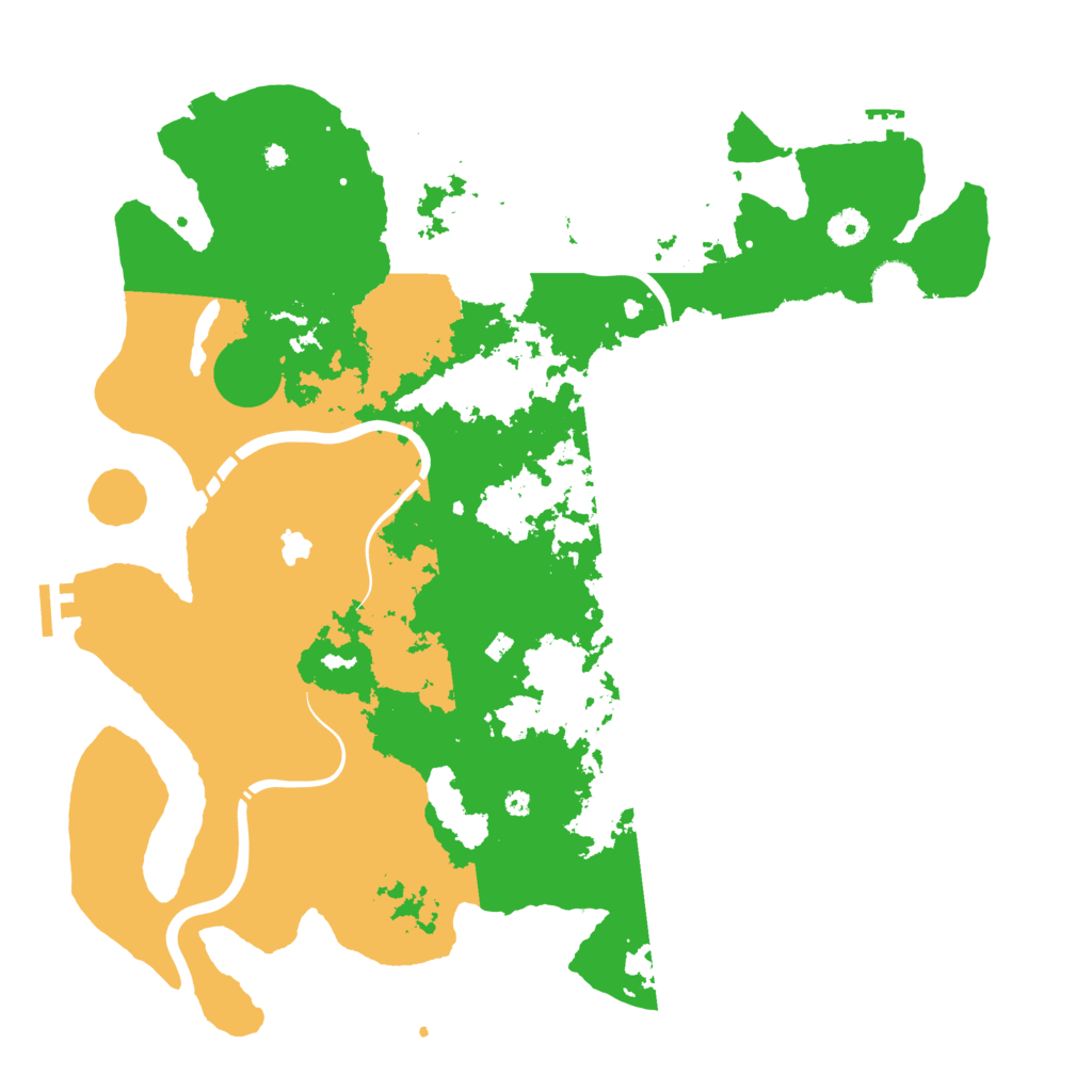 Biome Rust Map: Procedural Map, Size: 4250, Seed: 160308176