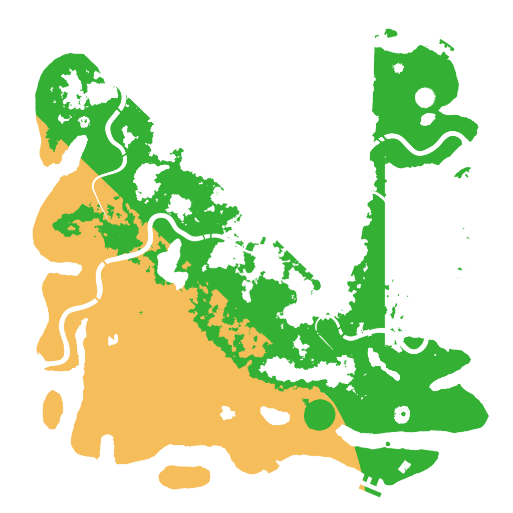 Biome Rust Map: Procedural Map, Size: 4500, Seed: 1731962728