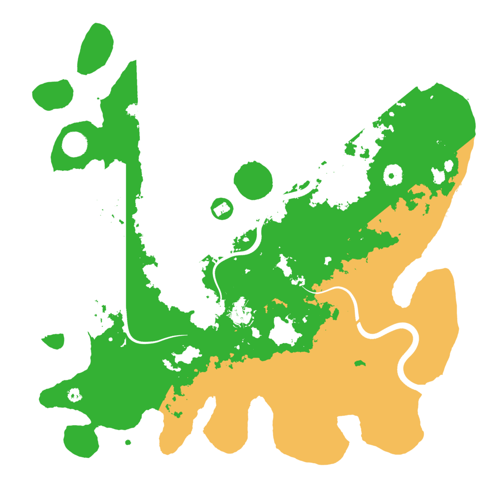 Biome Rust Map: Procedural Map, Size: 3666, Seed: 1014