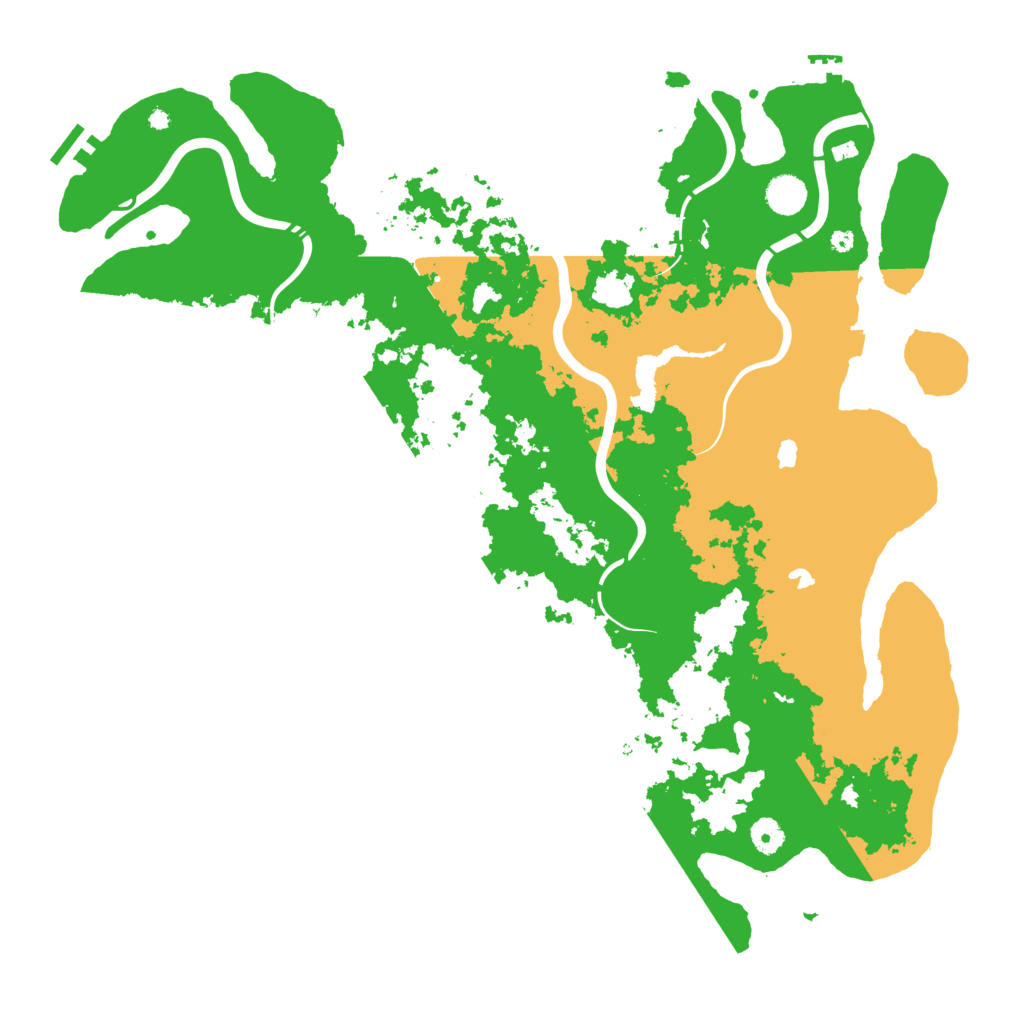 Biome Rust Map: Procedural Map, Size: 4500, Seed: 924783941