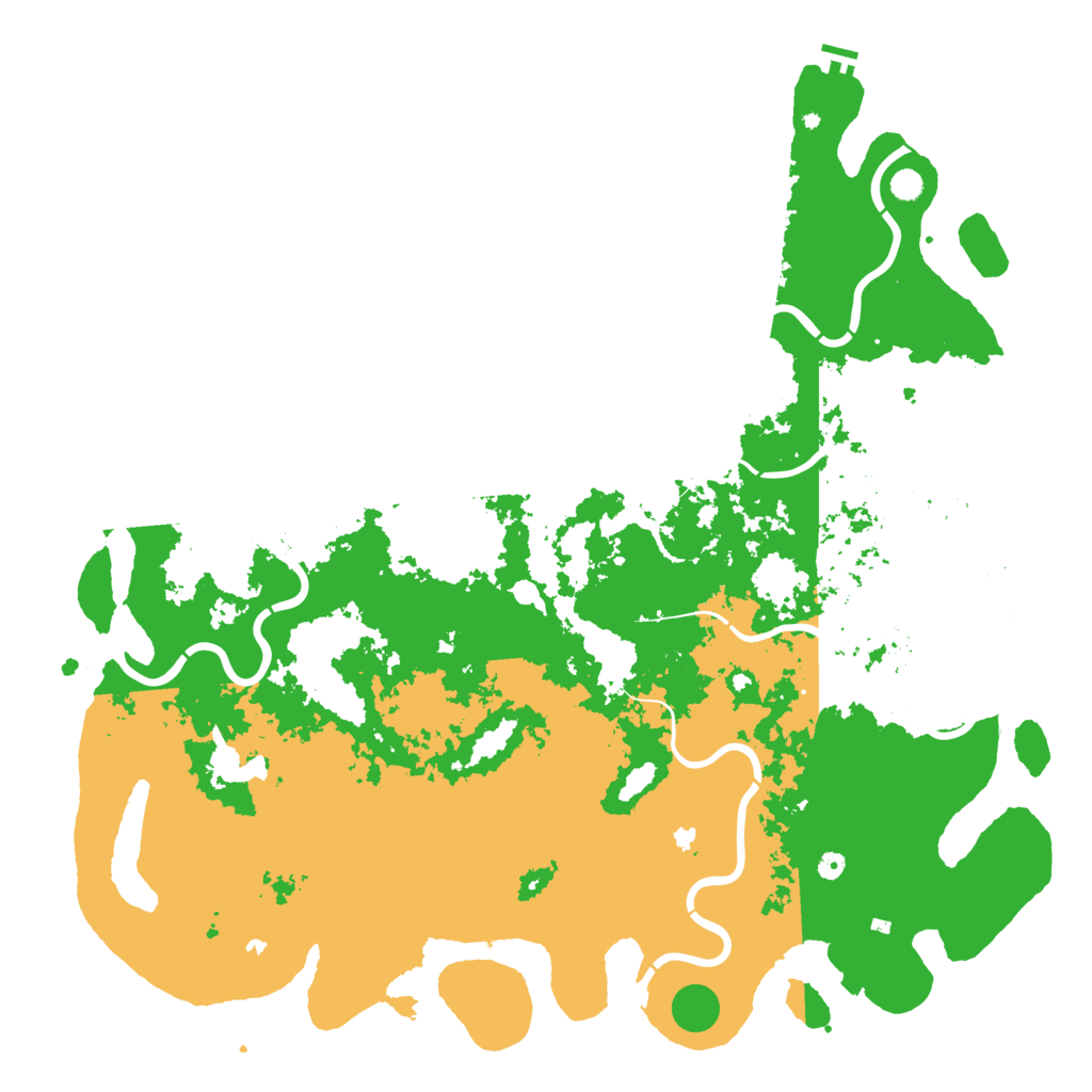 Biome Rust Map: Procedural Map, Size: 6000, Seed: 333333333