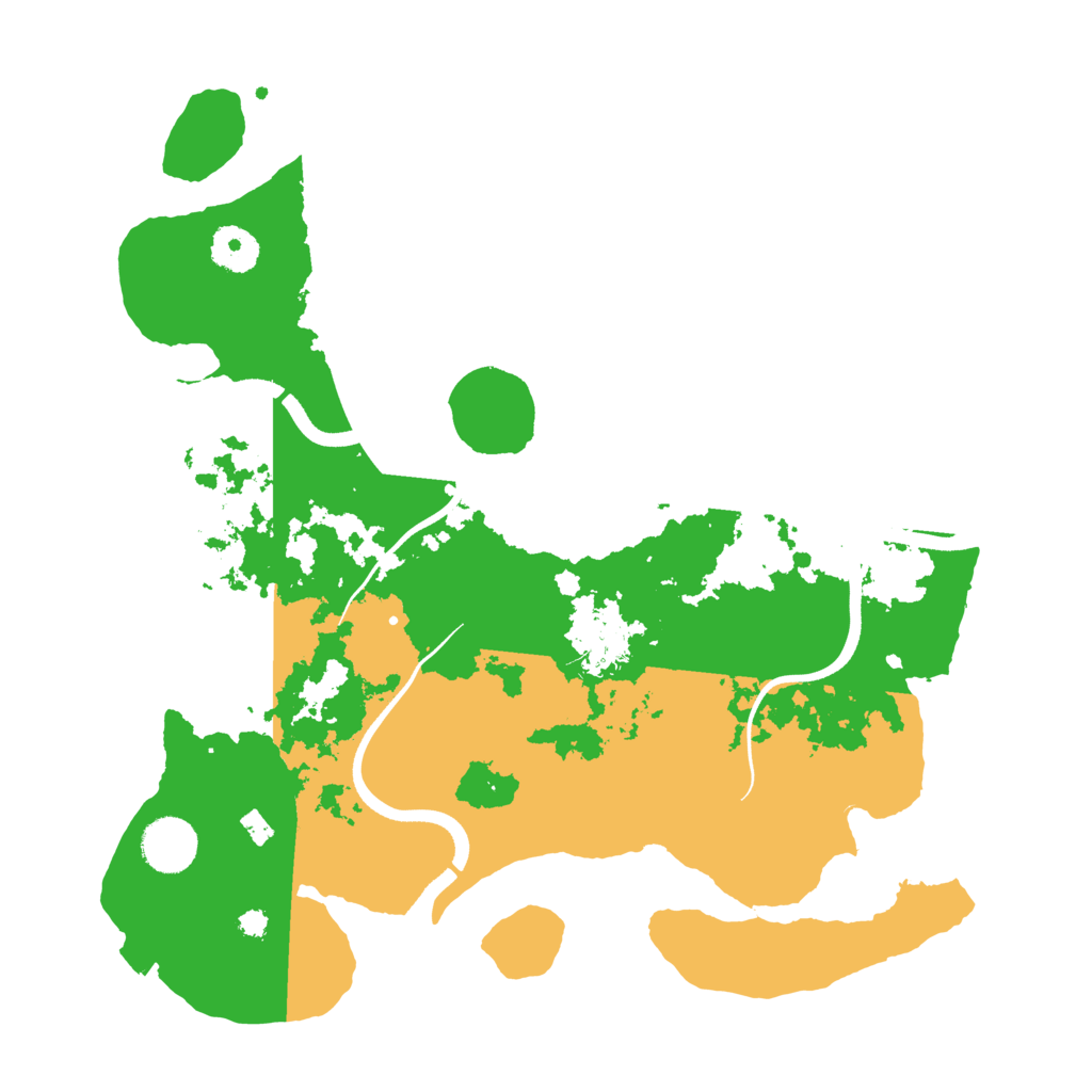 Biome Rust Map: Procedural Map, Size: 3500, Seed: 262348484