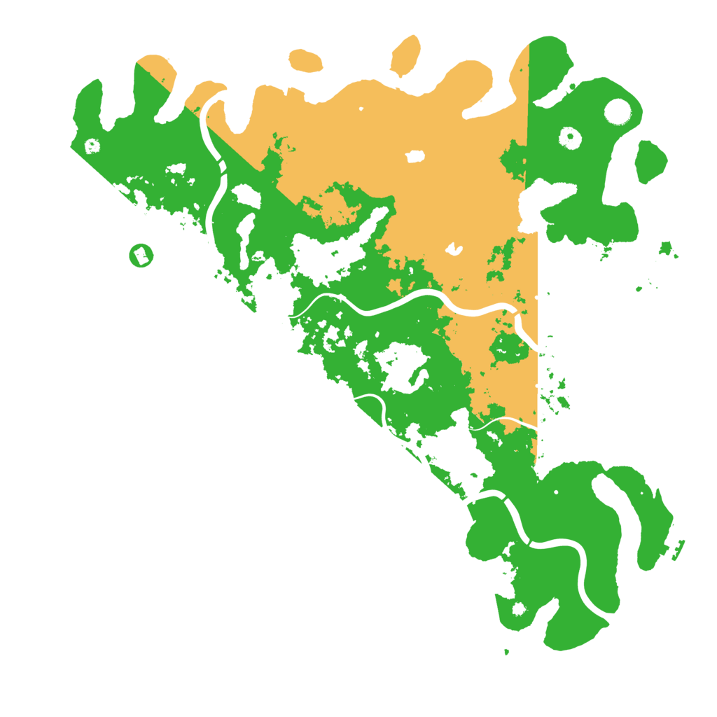 Biome Rust Map: Procedural Map, Size: 4800, Seed: 51000