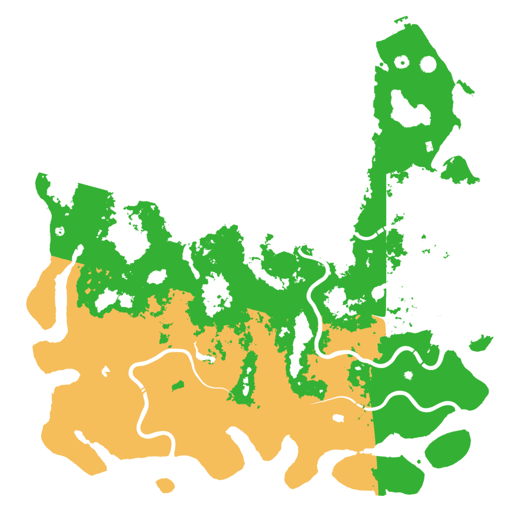 Biome Rust Map: Procedural Map, Size: 5500, Seed: 1639075231