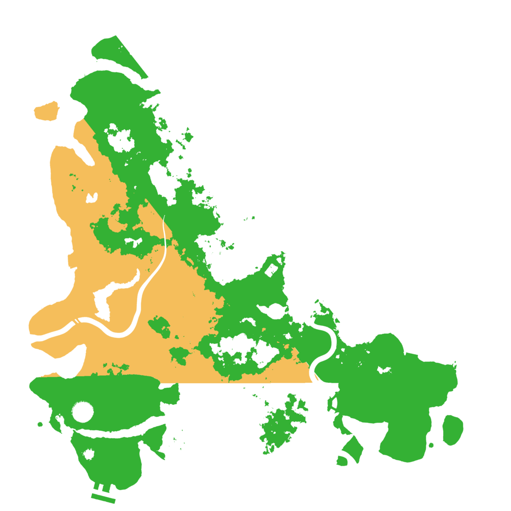 Biome Rust Map: Procedural Map, Size: 4250, Seed: 689724396
