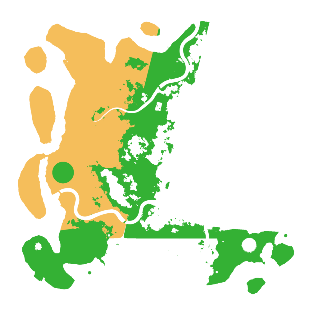 Biome Rust Map: Procedural Map, Size: 3900, Seed: 1907347919