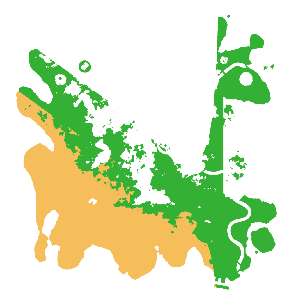 Biome Rust Map: Procedural Map, Size: 4000, Seed: 326513339