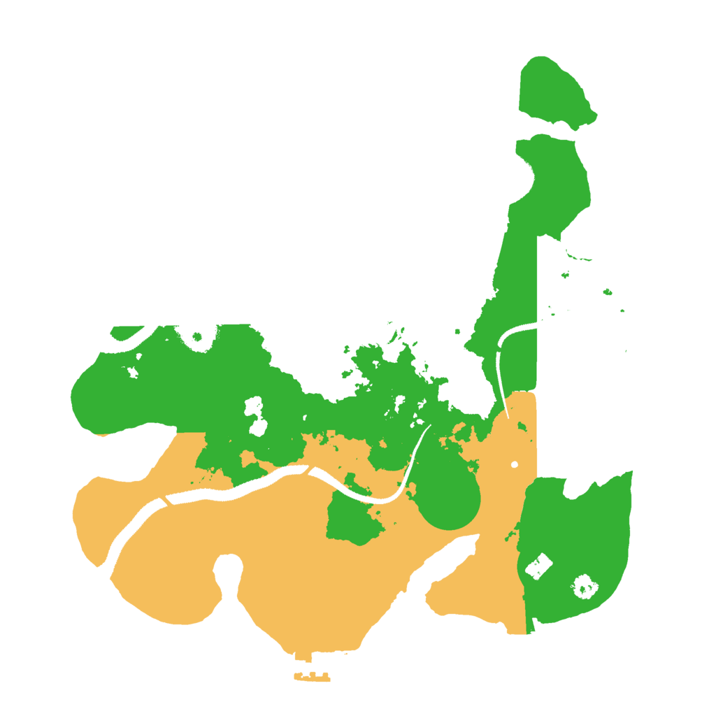 Biome Rust Map: Procedural Map, Size: 3000, Seed: 485263862
