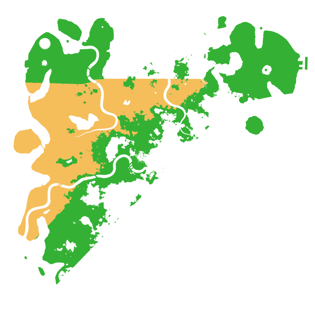 Biome Rust Map: Procedural Map, Size: 5000, Seed: 1784289682