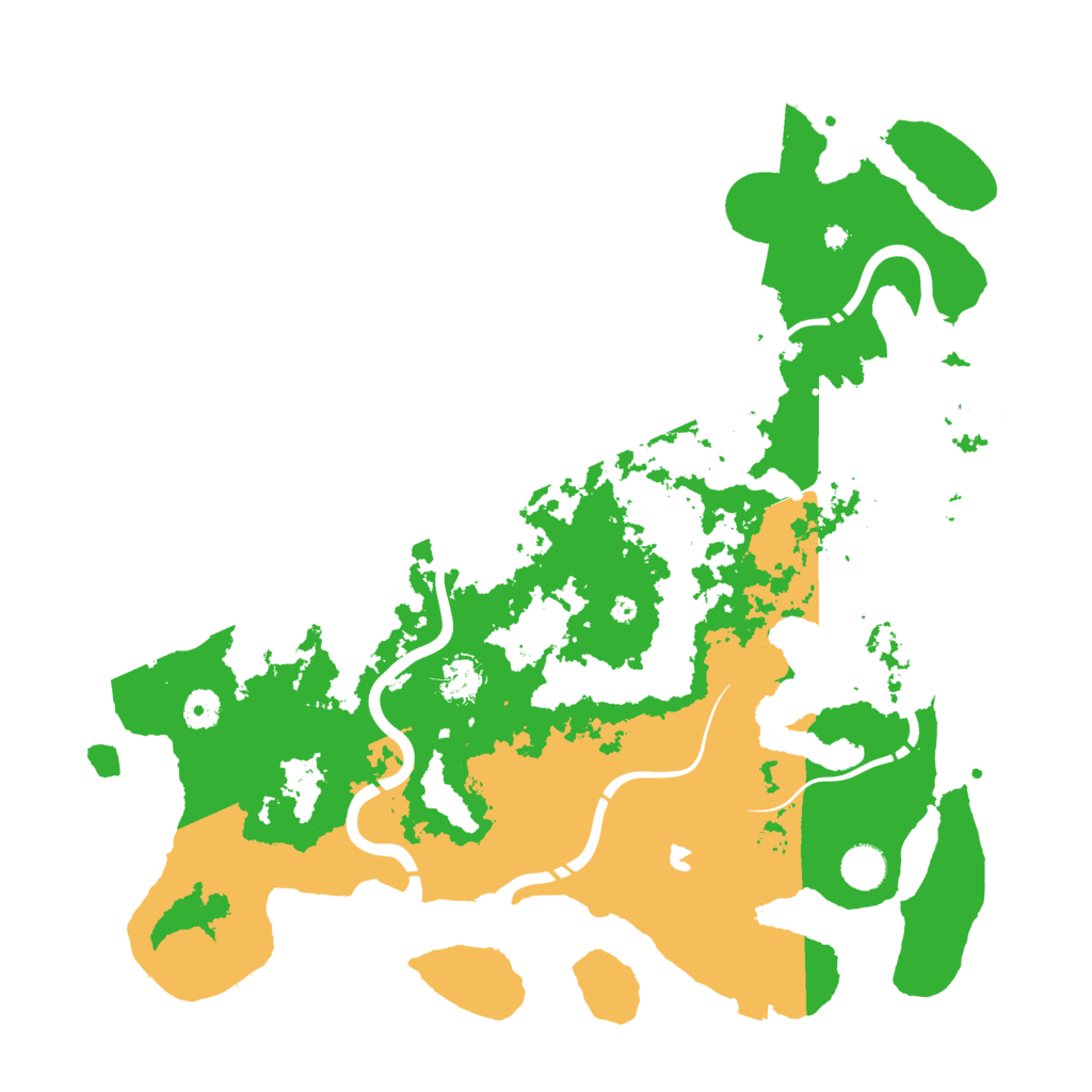 Biome Rust Map: Procedural Map, Size: 4250, Seed: 1799534227