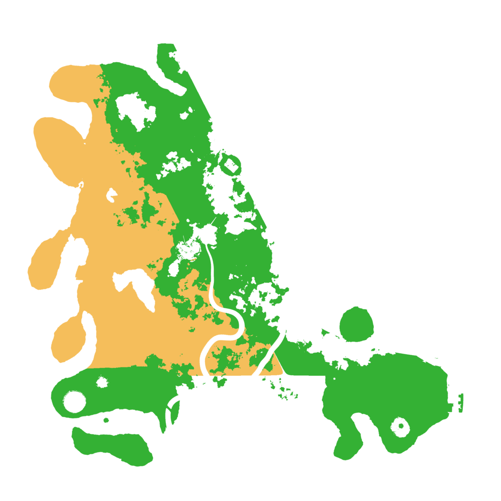Biome Rust Map: Procedural Map, Size: 4000, Seed: 53244324