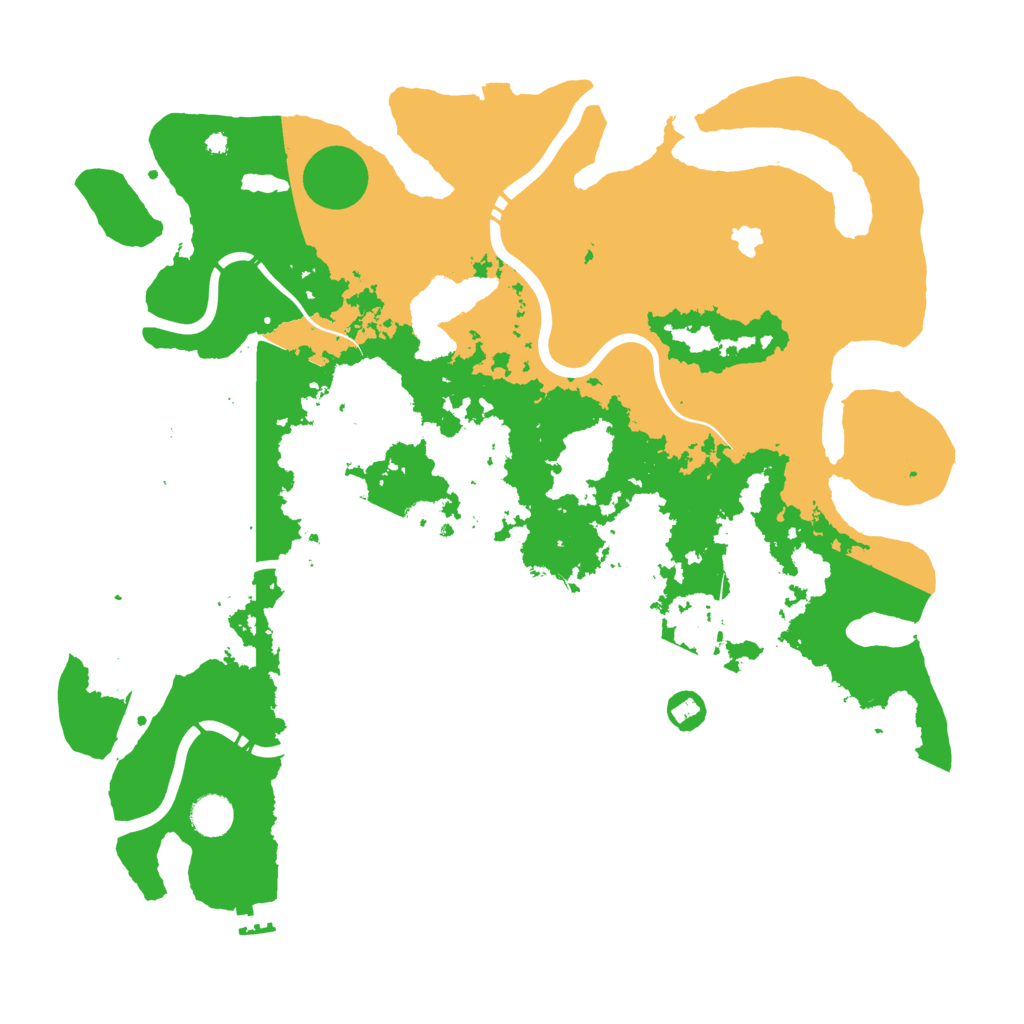Biome Rust Map: Procedural Map, Size: 4250, Seed: 796008396