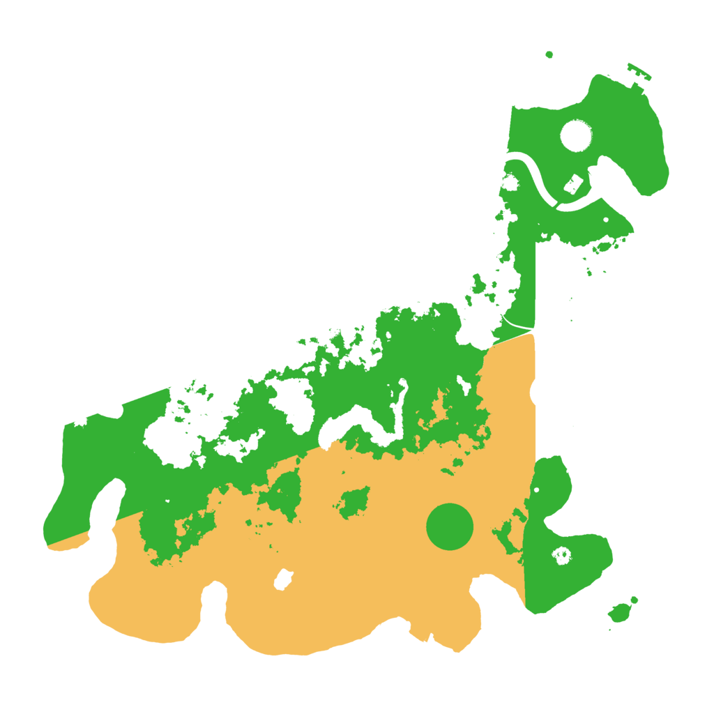 Biome Rust Map: Procedural Map, Size: 4000, Seed: 1514333681