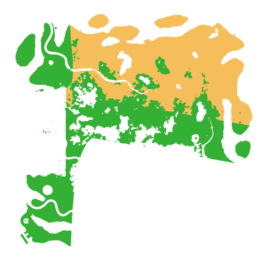 Biome Rust Map: Procedural Map, Size: 4800, Seed: 1605290779