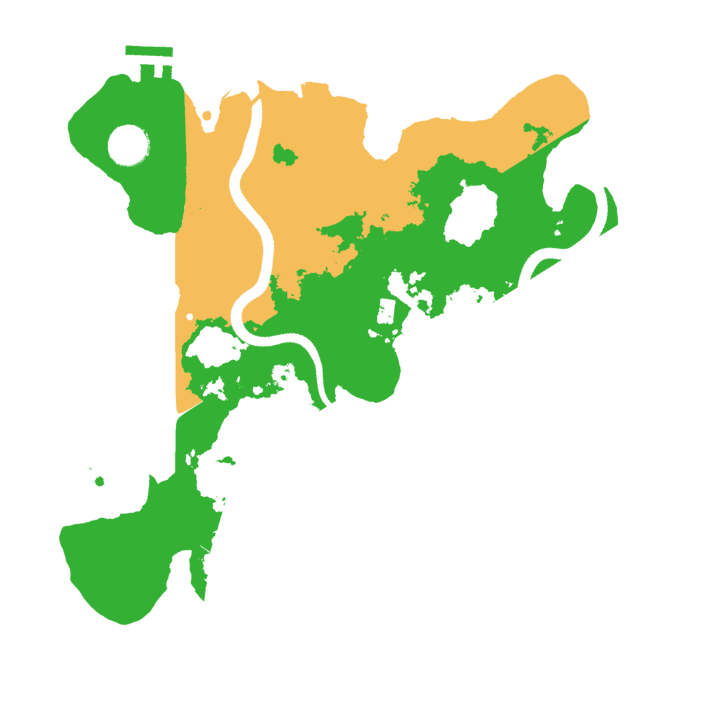 Biome Rust Map: Procedural Map, Size: 3000, Seed: 1753099889